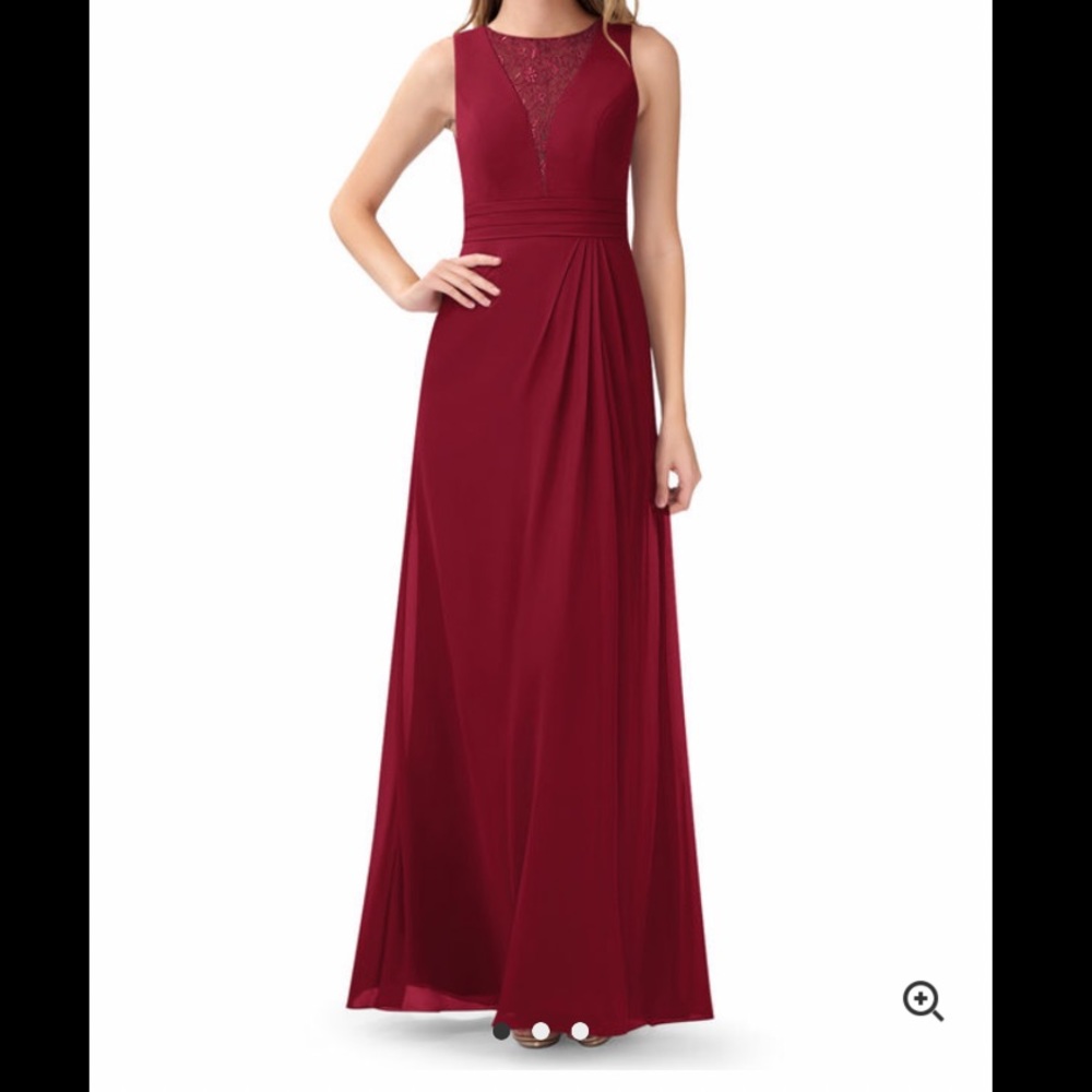 Azazie Burgundy Joelene A8